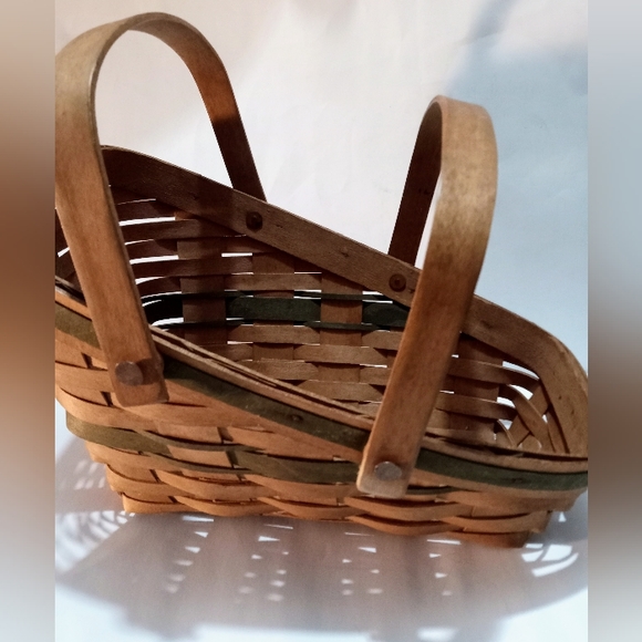 VTG • 1991 • Longaberger • Christmas Collection • Yuletide Traditions Basket - Picture 5 of 12